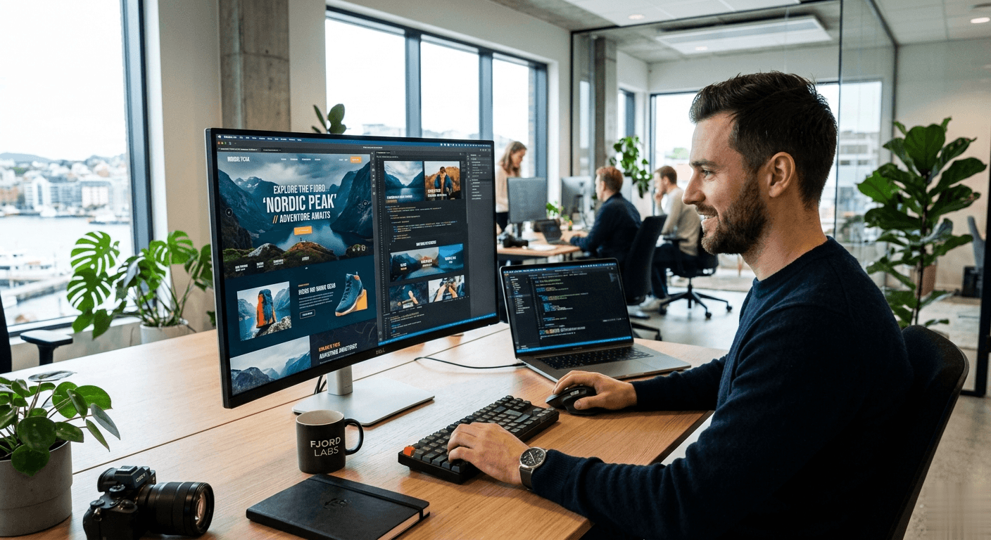 Arbeid med digitale løsninger for små bedrifter