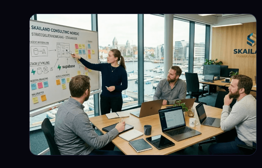 Skailand Consulting Nordic – strategimøte i Stavanger