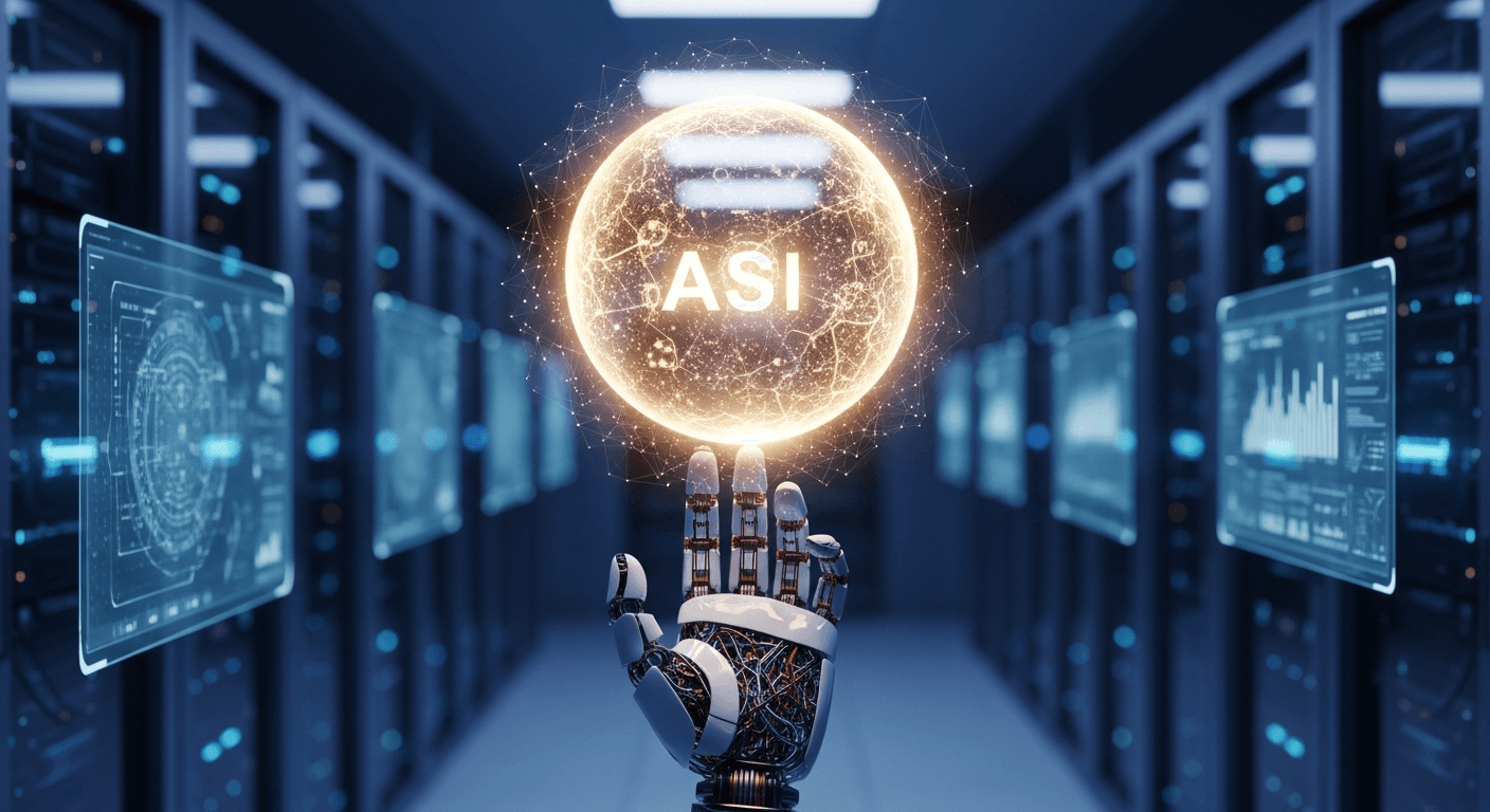 Veien fra AGI til ASI: Hva skjer når maskinene overgår menneskelig intelligens?
